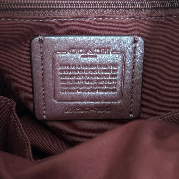 Coach Elle Tan Leather Backpack - Picture 2 of 9